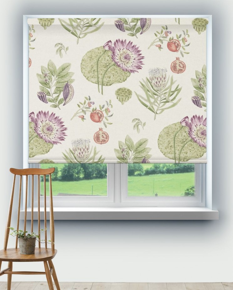 Roller Blinds Sanderson Lily Bank Fabric 226305