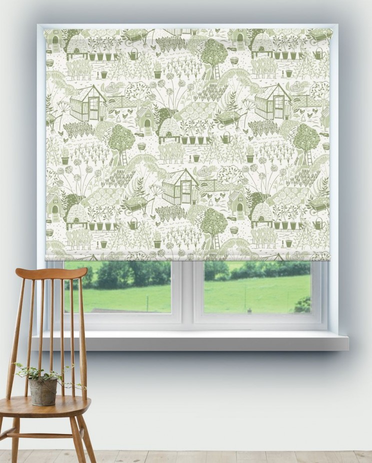 Roller Blinds Sanderson The Allotment Fabric 226360