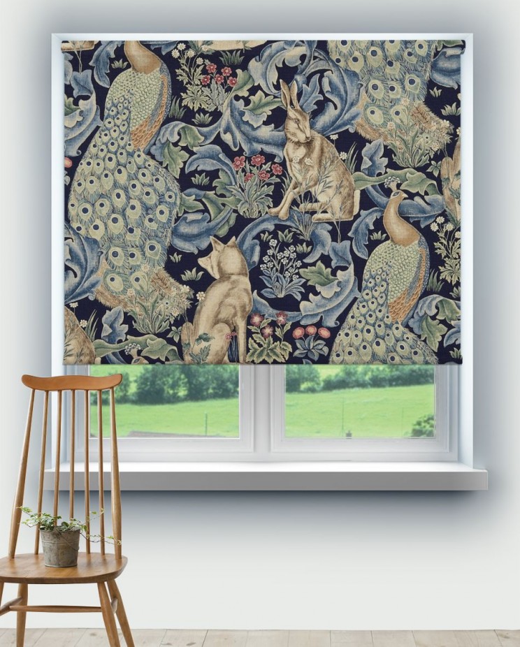 Roller Blinds Morris and Co Forest Fabric 226445