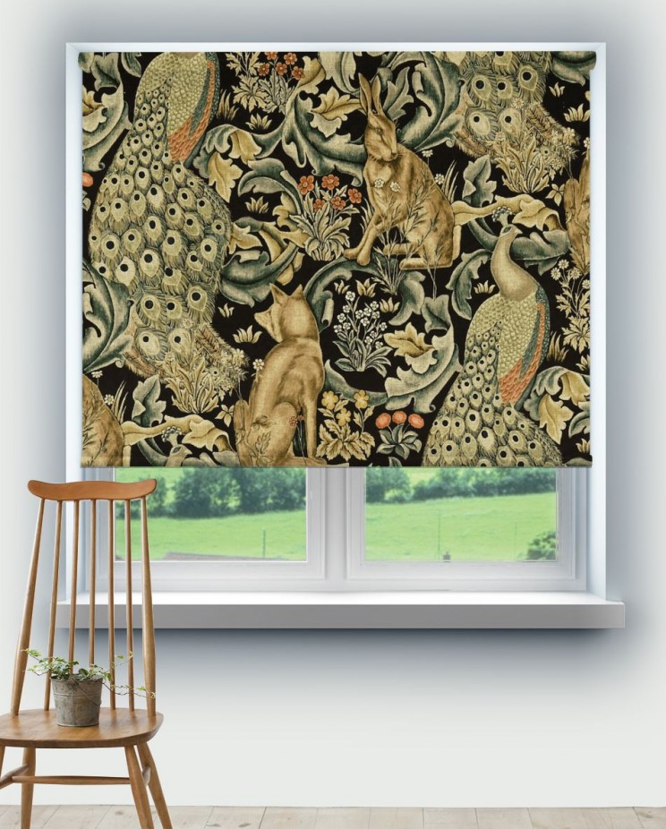 Roller Blinds Morris and Co Forest Fabric 226446