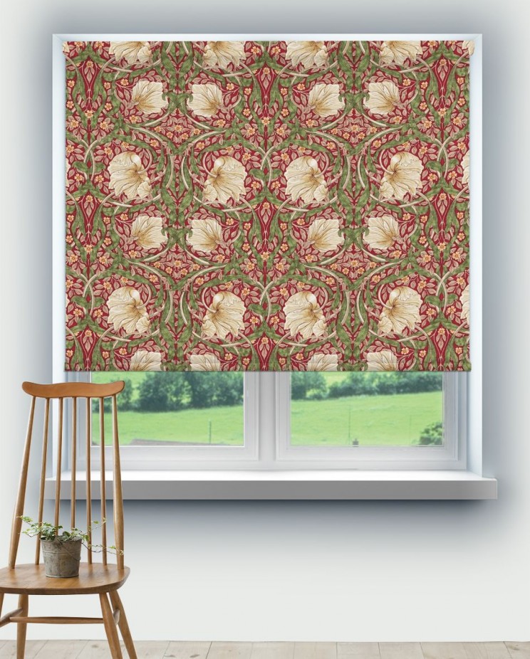 Roller Blinds Morris and Co Pimpernel Fabric 226456