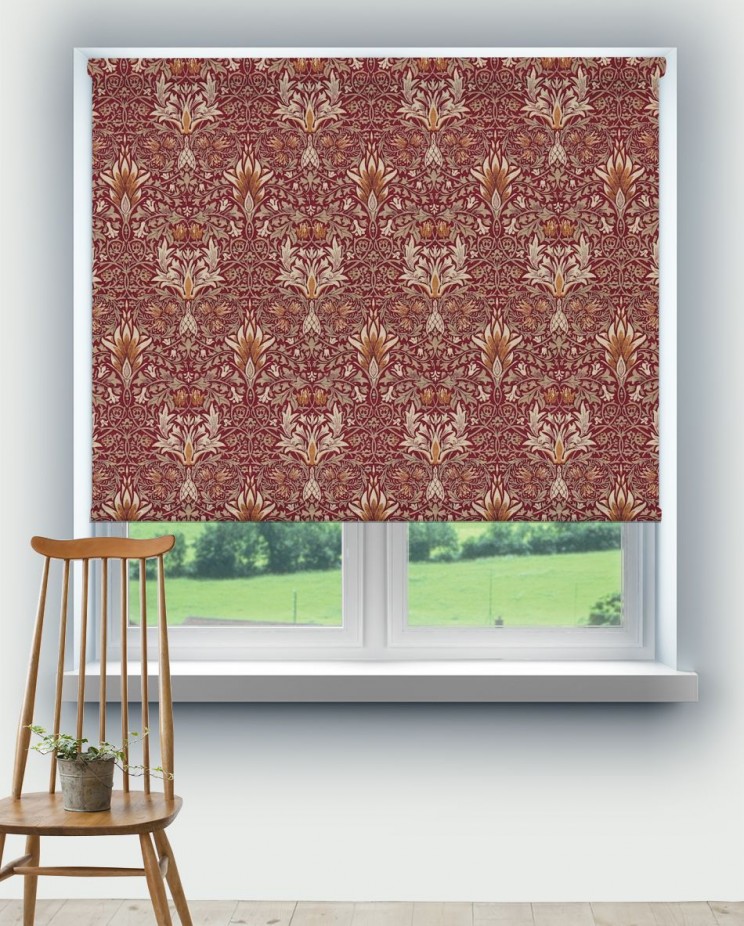 Roller Blinds Morris and Co Snakeshead Fabric 226459
