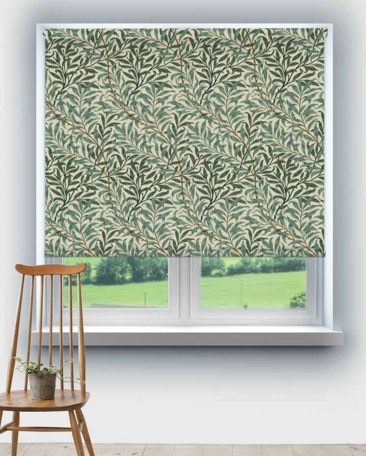 Roller Blinds Morris and Co Willow Boughs Fabric 226471