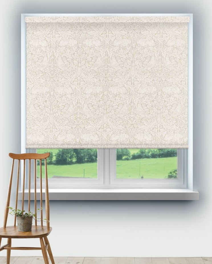 Roller Blinds Morris and Co Pure Brer Rabbit Print Fabric 226478