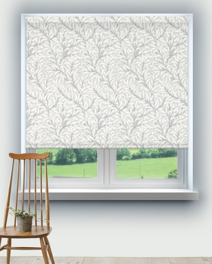 Roller Blinds Morris and Co Pure Willow Boughs Print Fabric 226479