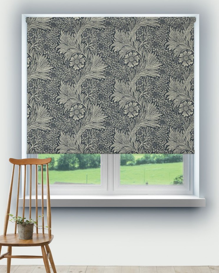 Roller Blinds Morris and Co Pure Marigold Print Fabric 226484