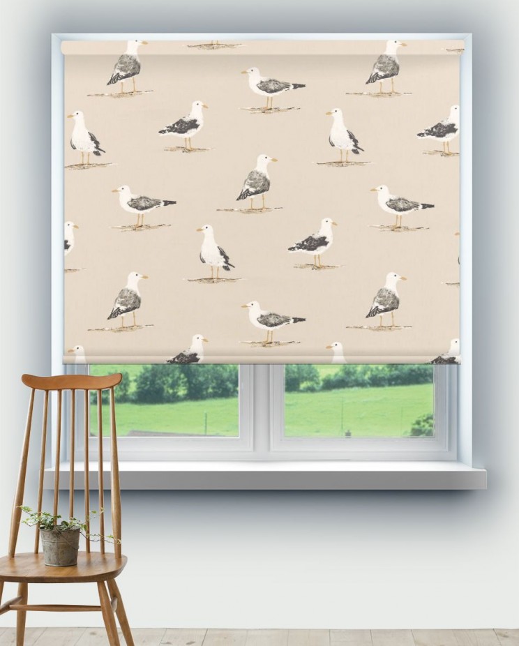 Roller Blinds Sanderson Shore Birds Fabric 226494