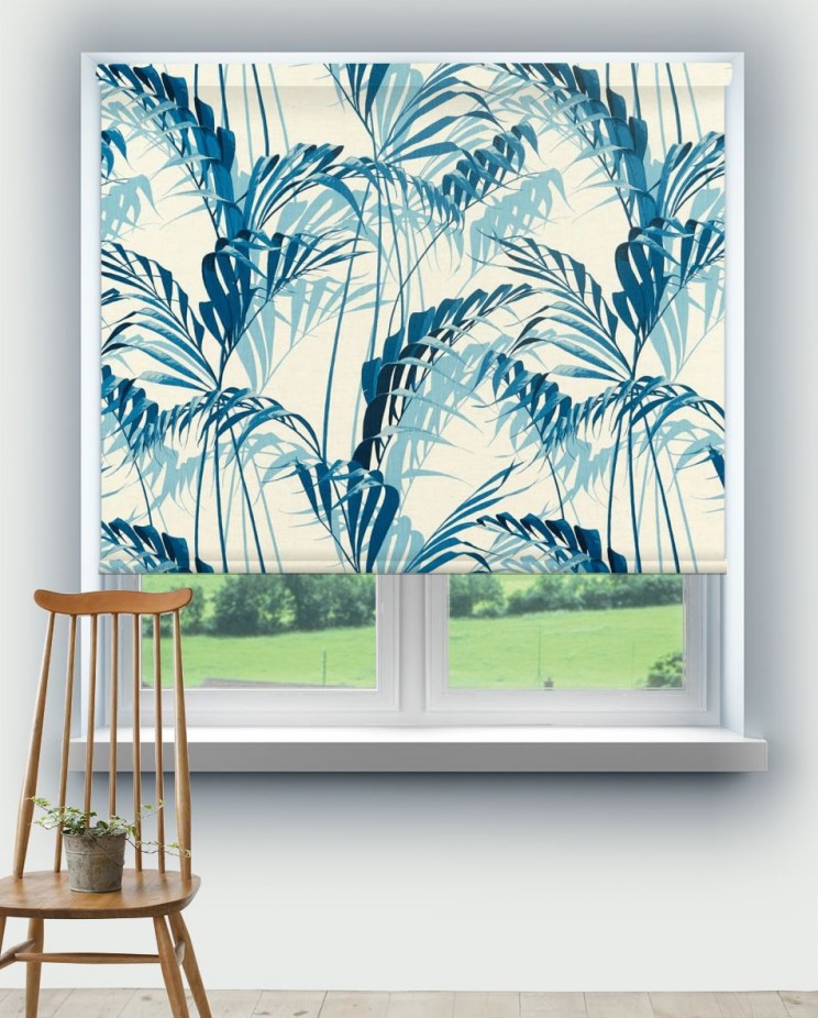 Roller Blinds Sanderson Palm House Eucalyptus Fabric 226569