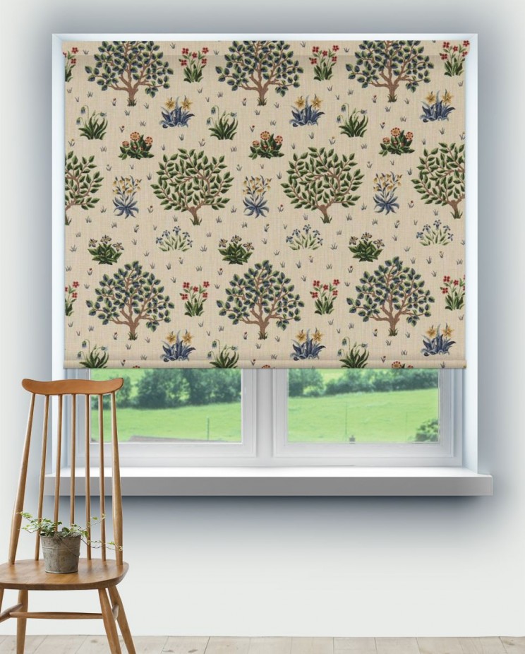 Roller Blinds Morris and Co Orchard Fabric 226688