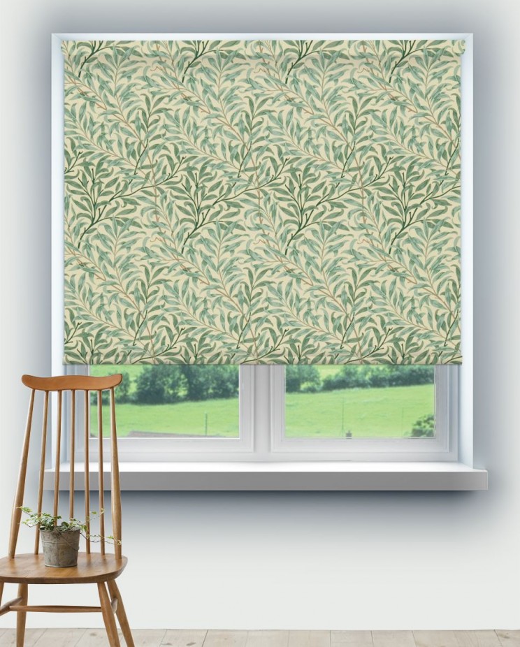 Roller Blinds Morris and Co Willow Boughs Fabric 226703