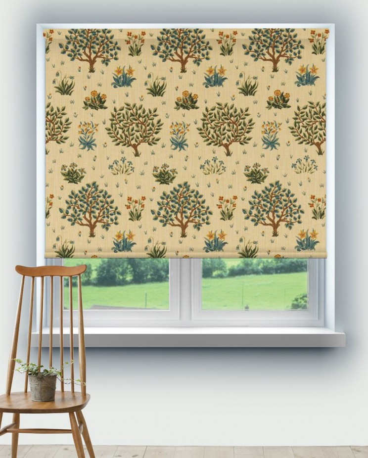 Roller Blinds Morris and Co Orchard Fabric 226706