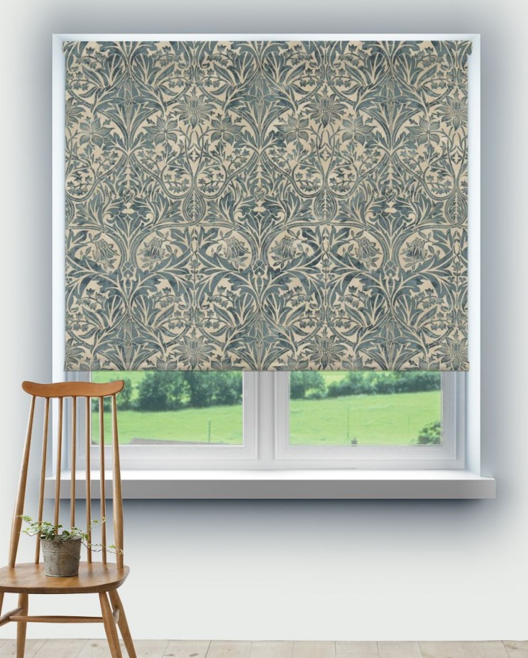 Roller Blinds Morris and Co Bluebell Fabric 226721