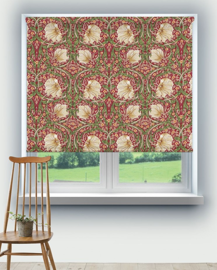 Roller Blinds Morris and Co Pimpernel Fabric 226723