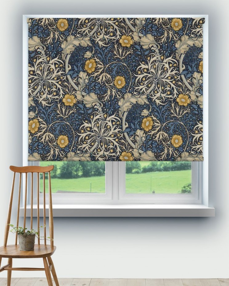 Roller Blinds Morris and Co Morris Seaweed Fabric 226727