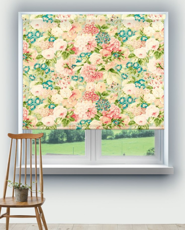 Roller Blinds Sanderson Rose & Peony Fabric 226860
