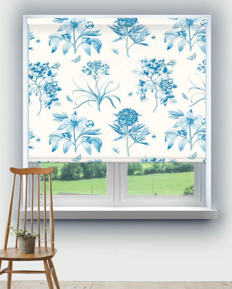 Roller Blinds Sanderson Etchings & Roses Fabric 226869