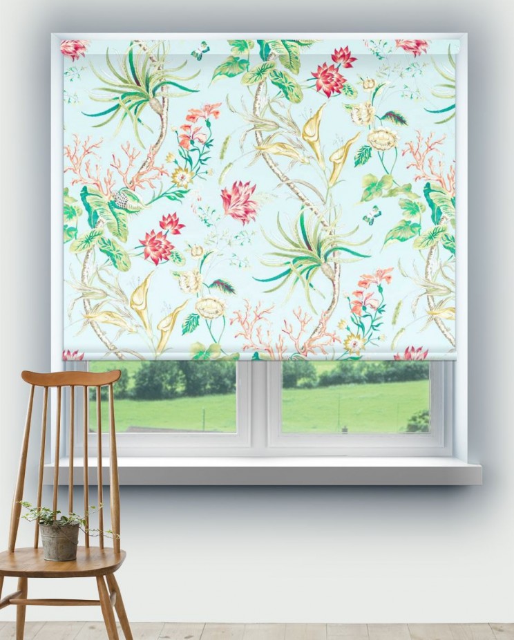 Roller Blinds Sanderson Mauritius Fabric 226881