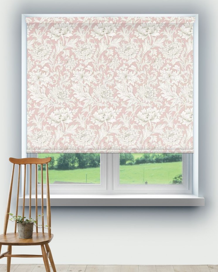 Roller Blinds Morris and Co Chrysanthemum Toile Fabric 226910