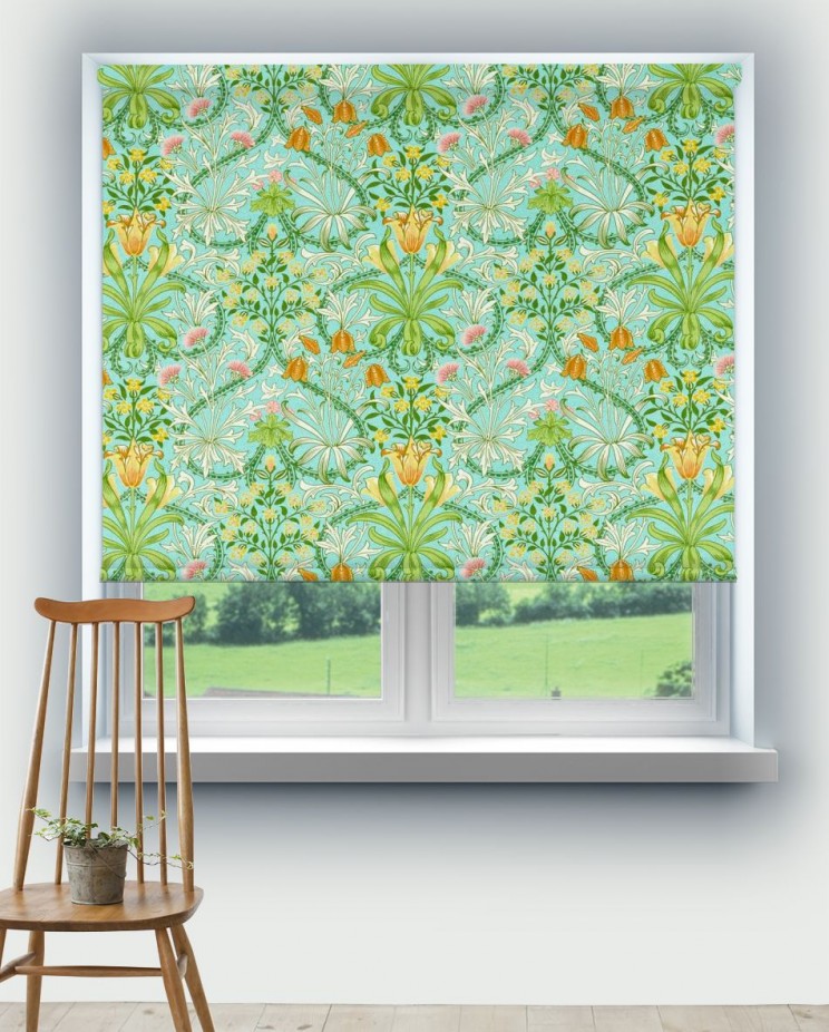 Roller Blinds Morris and Co Woodland Weeds Fabric 226991