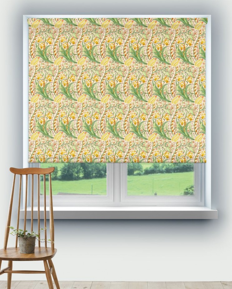 Roller Blinds Morris and Co Daffodil Fabric 226992