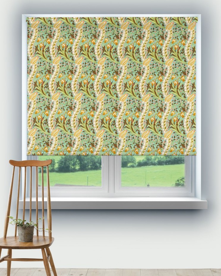 Roller Blinds Morris and Co Daffodil Fabric 226993