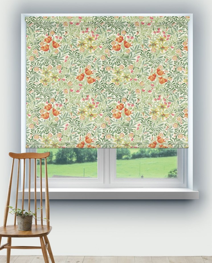Roller Blinds Morris and Co Bower Fabric 227028