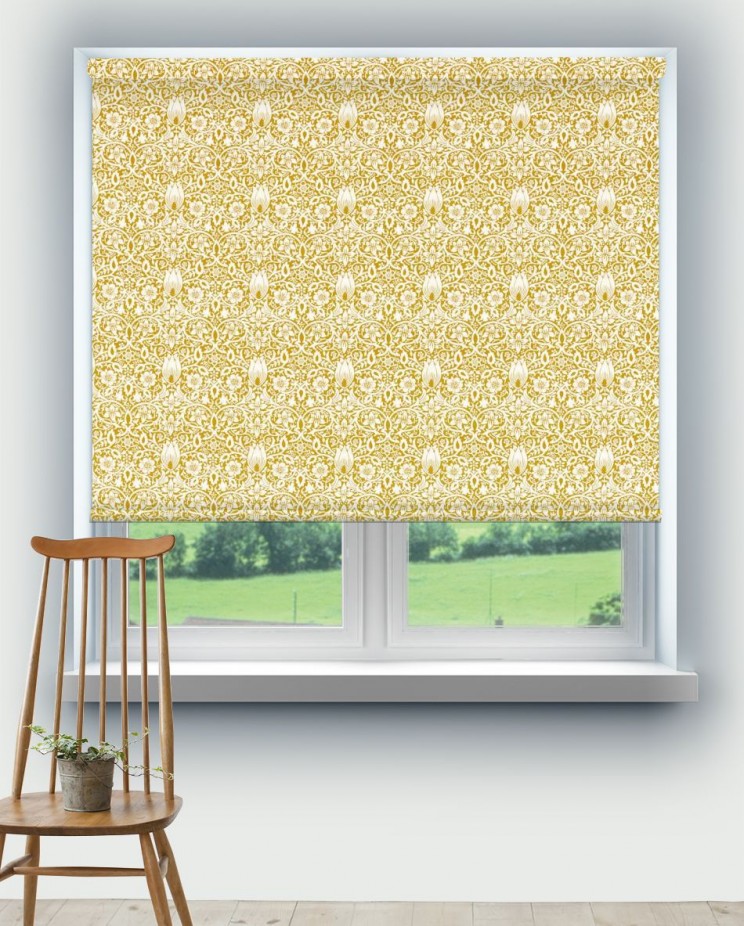 Roller Blinds Morris and Co Borage Fabric 227031