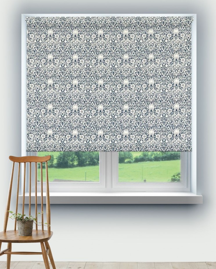 Roller Blinds Morris and Co Borage Fabric 227032