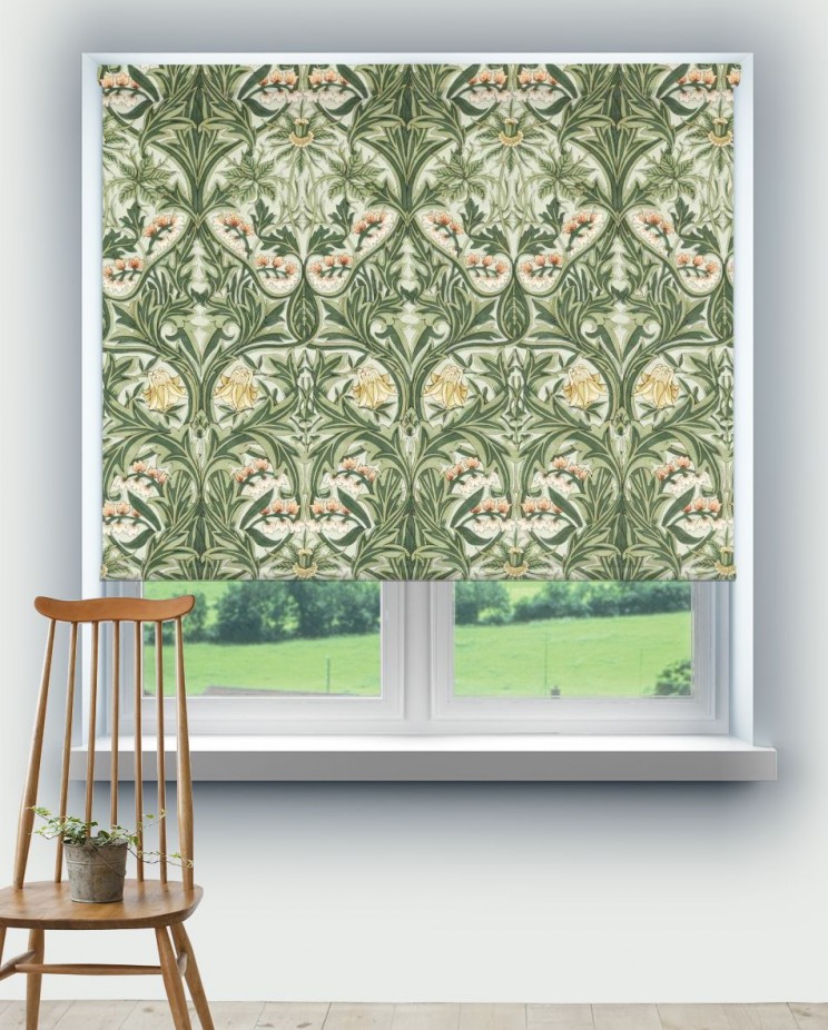 Roller Blinds Morris and Co Bluebell Fabric 227036