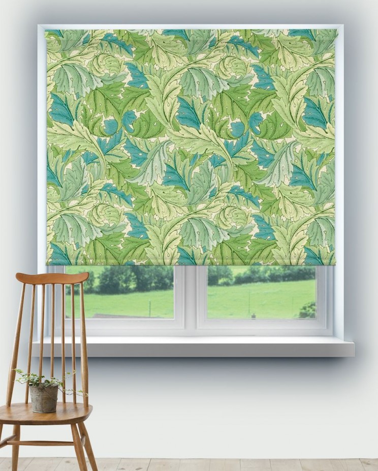 Roller Blinds Morris and Co Acanthus Fabric 227114