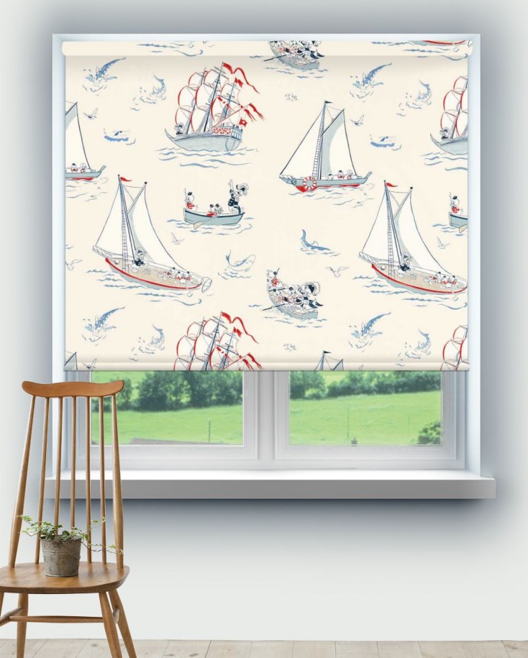 Roller Blinds Sanderson Donald Nautical Fabric 227162