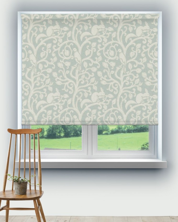Roller Blinds Sanderson Squirrel & Dove Wool Fabric 233266