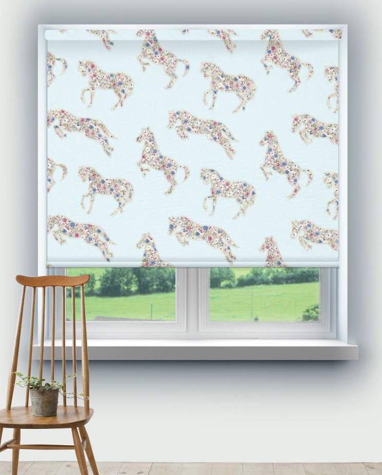 Roller Blinds Sanderson Pretty Ponies Fabric 233925