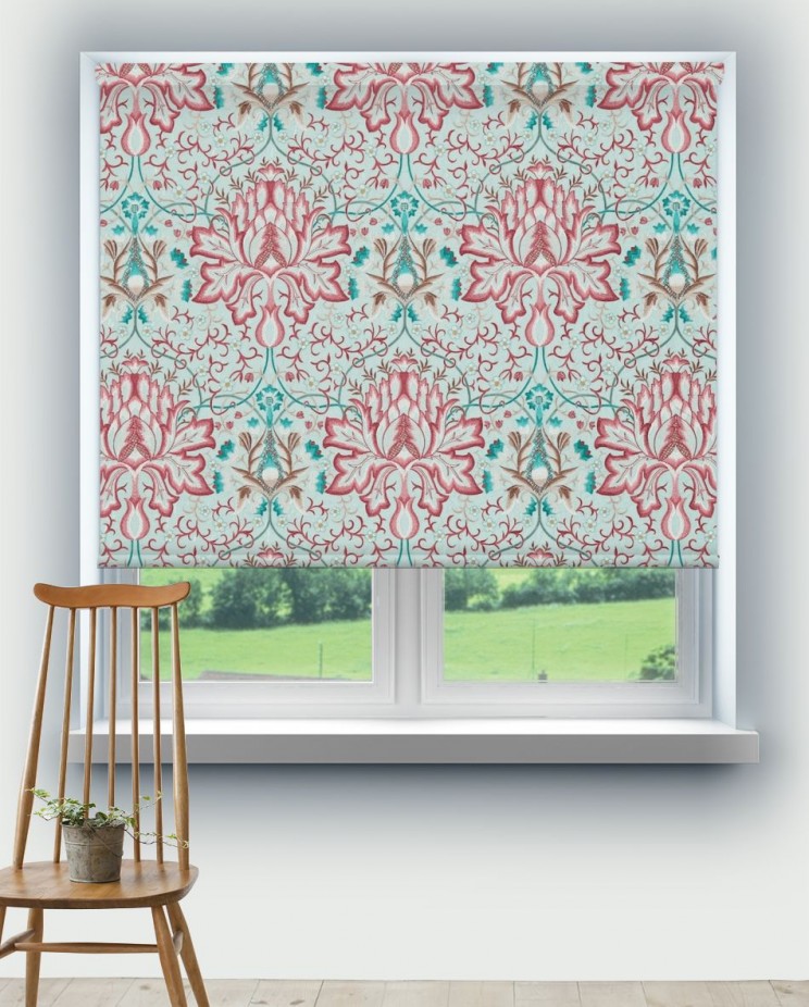 Roller Blinds Morris and Co Artichoke Embroidery Fabric 234546