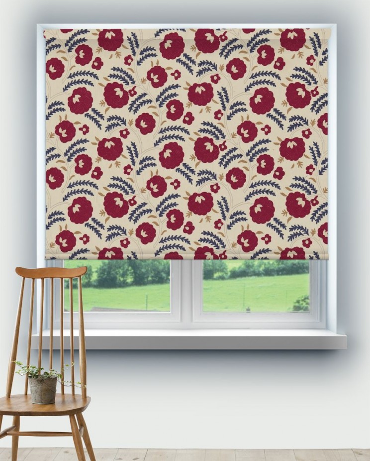 Roller Blinds Morris and Co Wightwick Embroidery Fabric 234551