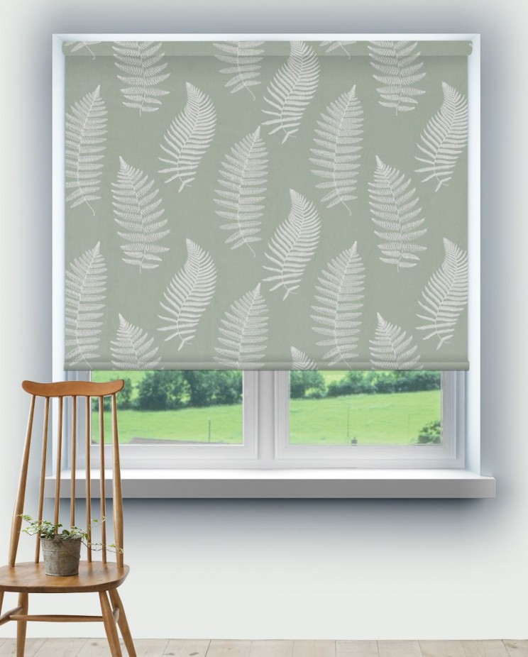 Roller Blinds Sanderson Fern Embroidery Fabric 235606