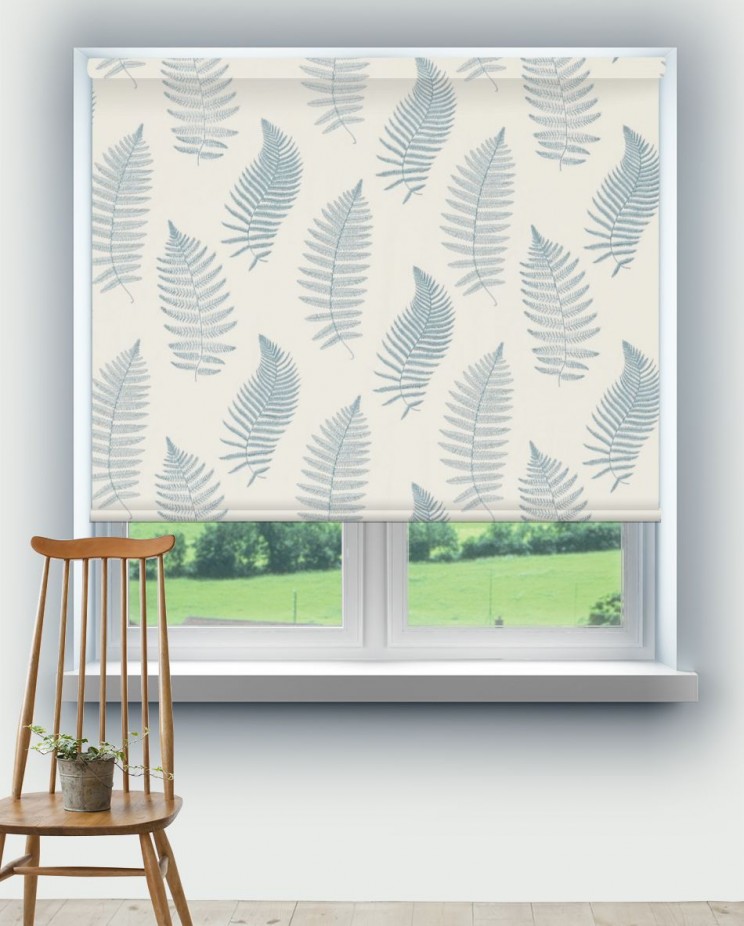 Roller Blinds Sanderson Fern Embroidery Fabric 235609