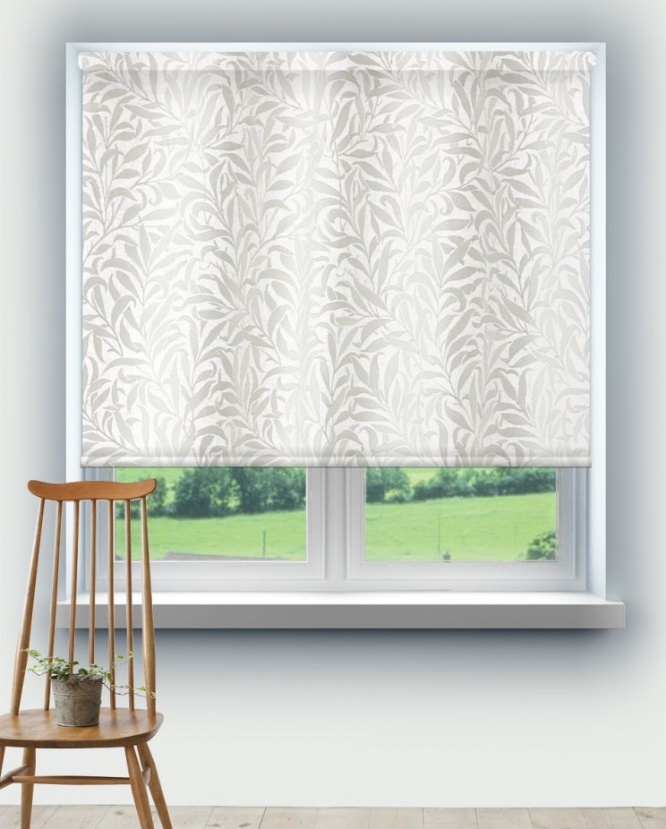 Roller Blinds Morris and Co Pure Willow Bough Embroidery Fabric 236065