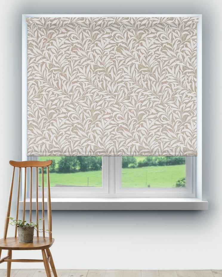 Roller Blinds Morris and Co Pure Willow Bough Embroidery Fabric 236066