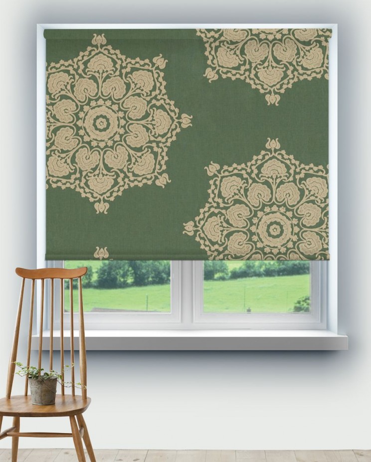 Roller Blinds Morris and Co Indian Loop Fabric 236521