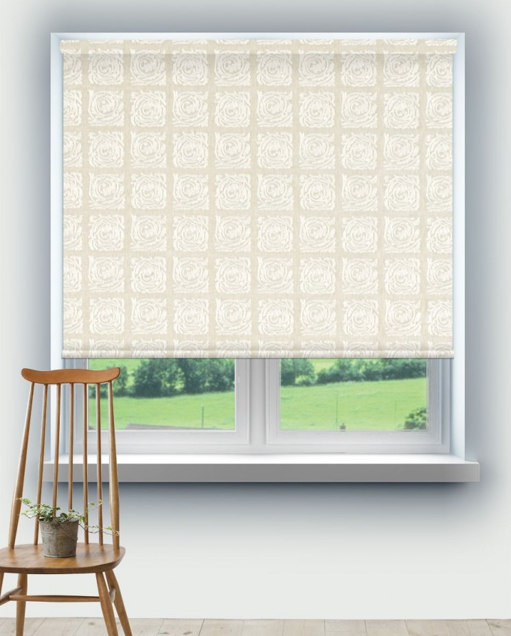 Roller Blinds Morris and Co Pure Scroll Embroidery Fabric 236612