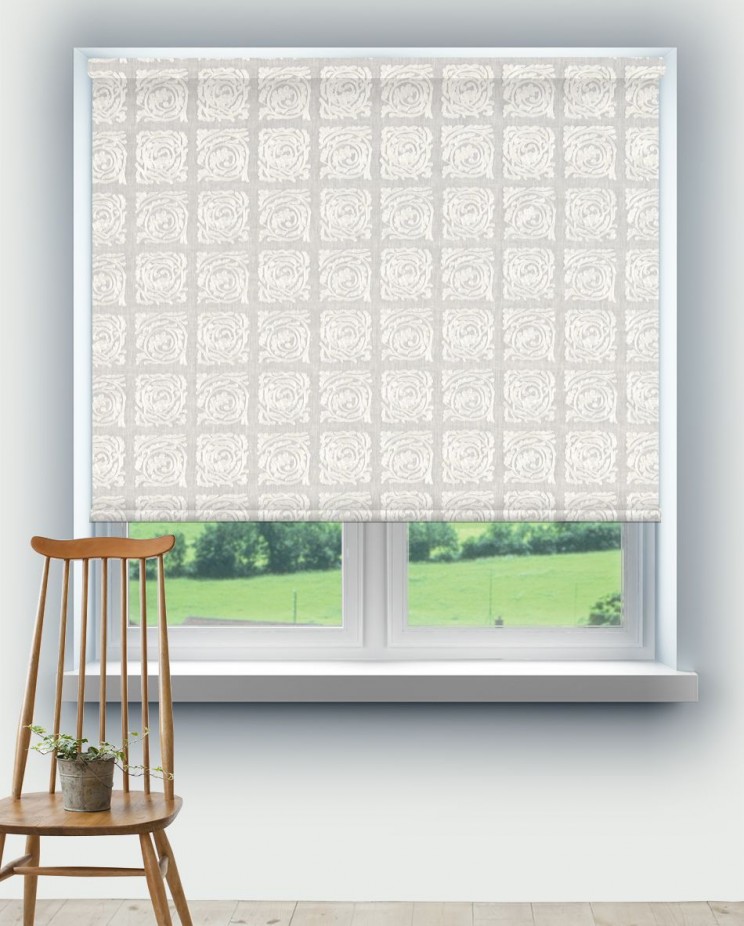 Roller Blinds Morris and Co Pure Scroll Embroidery Fabric 236614