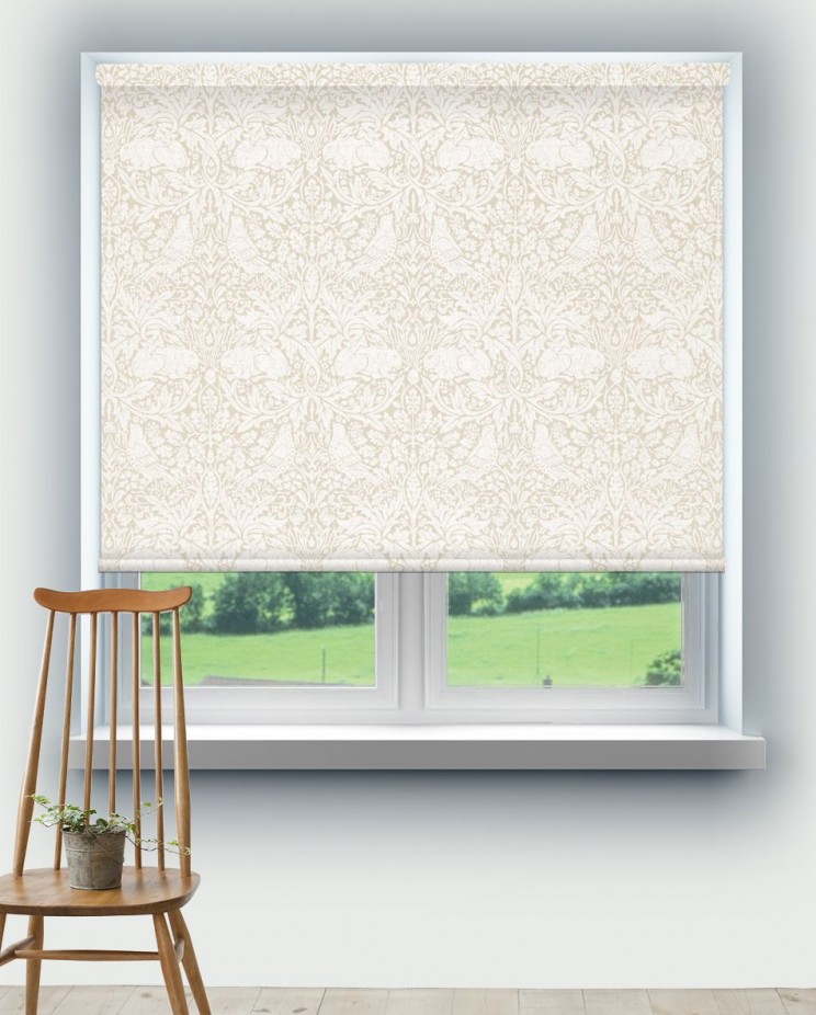 Roller Blinds Morris and Co Pure Brer Rabbit Weave Fabric 236627