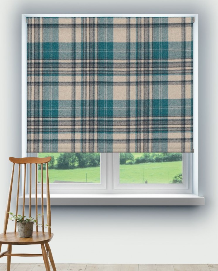 Roller Blinds Sanderson Bryndle Check Fabric 236735