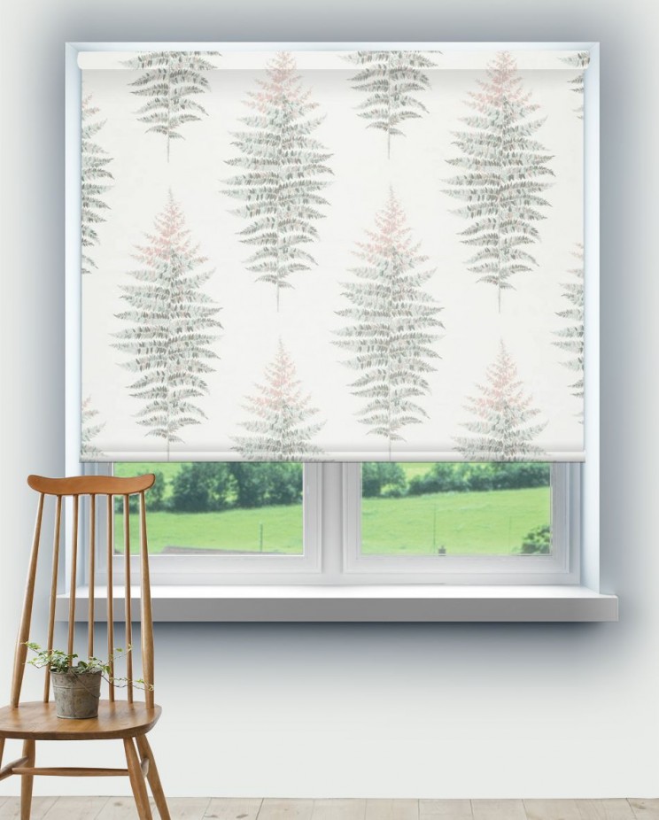 Roller Blinds Sanderson Fernery Weave Orchid Grey Fabric 236779