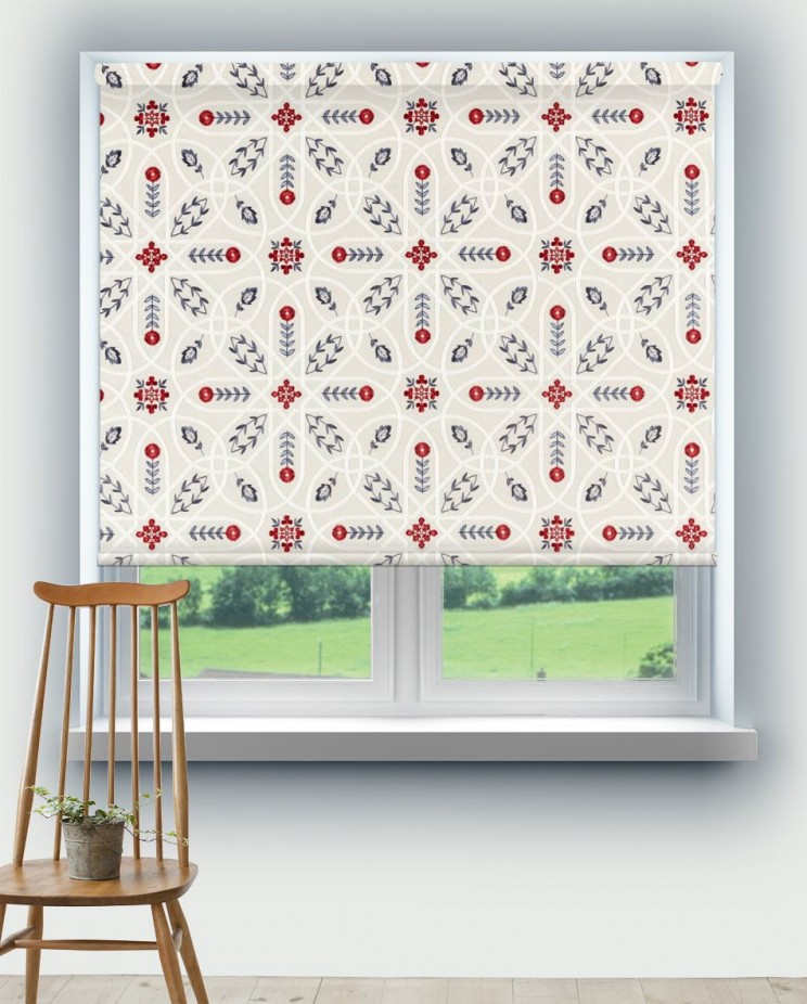 Roller Blinds Morris and Co Brophy Embroidery Fabric 236815