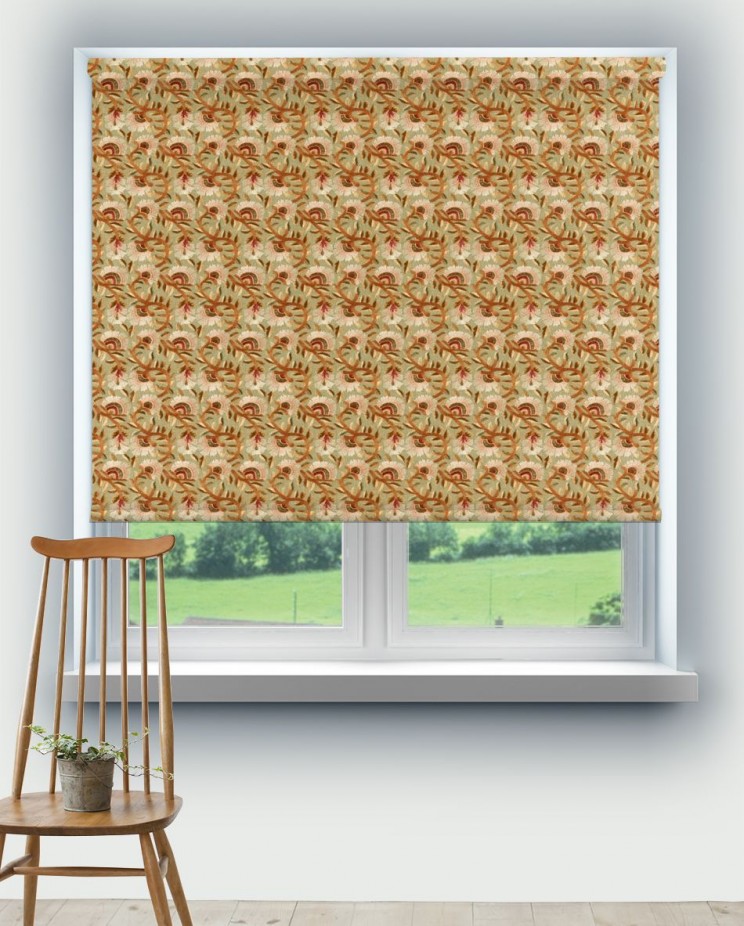 Roller Blinds Morris and Co Wardle Embroidery Fabric 236819