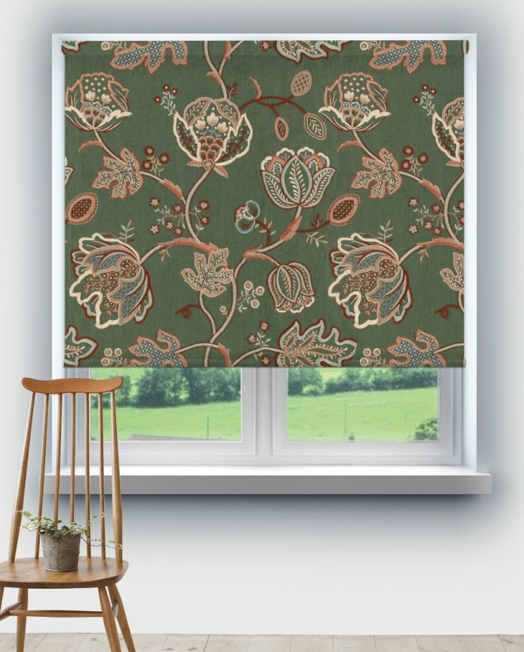 Roller Blinds Morris and Co Theodosia Embroidery Fabric 236821