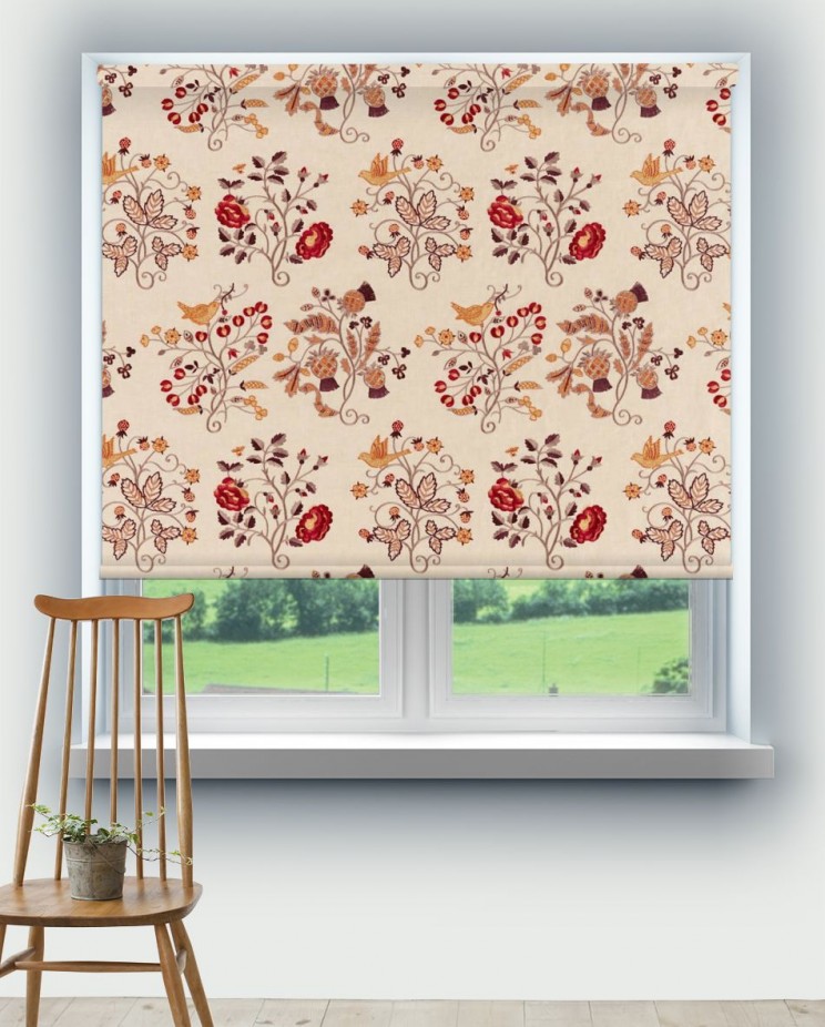 Roller Blinds Morris and Co Newill Embroidery Fabric 236825