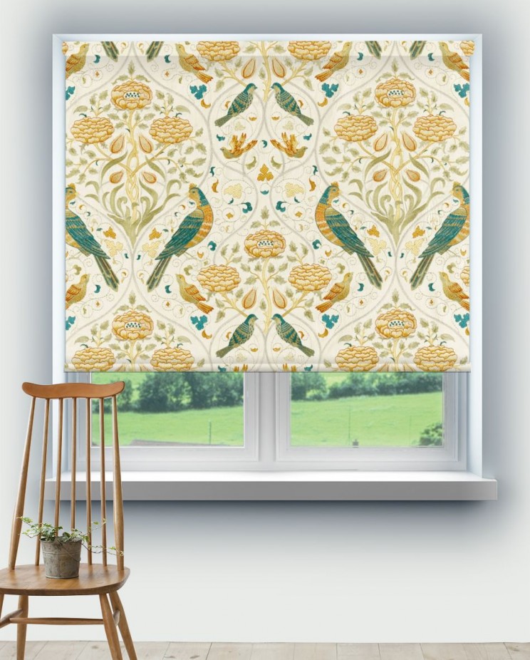 Roller Blinds Morris and Co Seasons By May Embroidery Fabric 236826